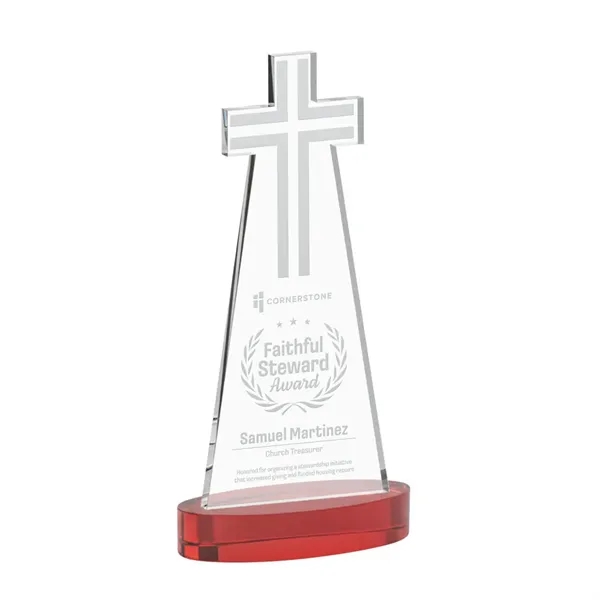 Crafted from premium optical crystal, this elegant Cross Award features a... from ASI 84592 St Regis Group / St Regis