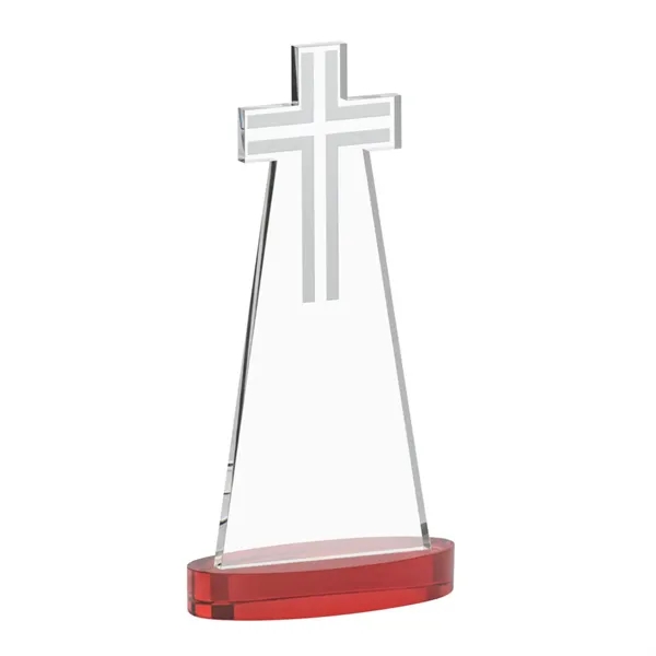 Crafted from premium optical crystal, this elegant Cross Award features a... from ASI 84592 St Regis Group / St Regis