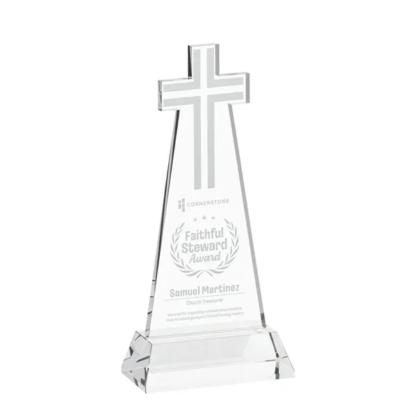 Crafted from premium optical crystal, this elegant Cross Award features a... from ASI 84592 St Regis Group / St Regis