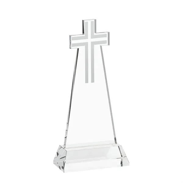 Crafted from premium optical crystal, this elegant Cross Award features a... from ASI 84592 St Regis Group / St Regis