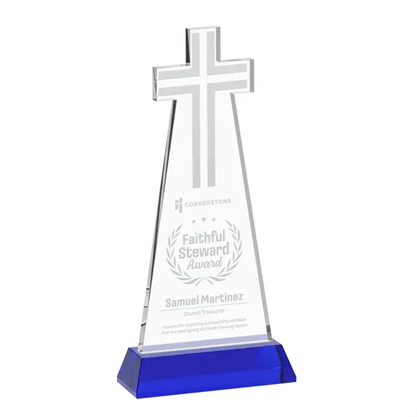 Crafted from premium optical crystal, this elegant Cross Award features a... from ASI 84592 St Regis Group / St Regis