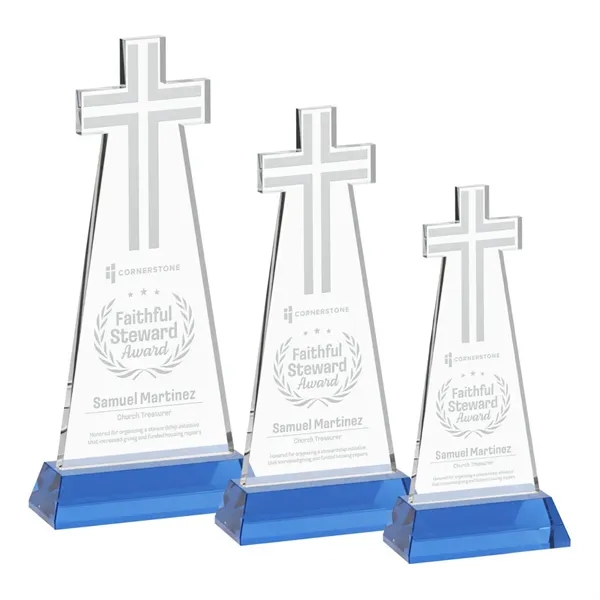 Crafted from premium optical crystal, this elegant Cross Award features a... from ASI 84592 St Regis Group / St Regis