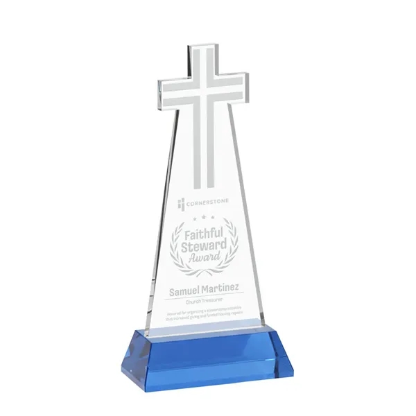 Crafted from premium optical crystal, this elegant Cross Award features a... from ASI 84592 St Regis Group / St Regis