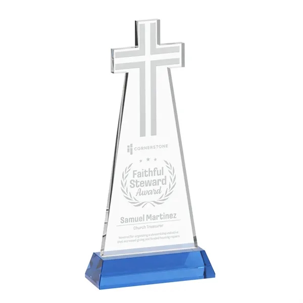 Crafted from premium optical crystal, this elegant Cross Award features a... from ASI 84592 St Regis Group / St Regis