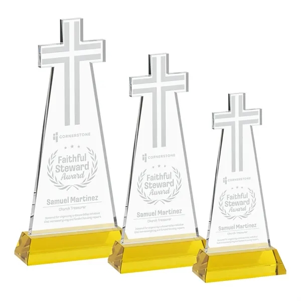 Crafted from premium optical crystal, this elegant Cross Award features a... from ASI 84592 St Regis Group / St Regis