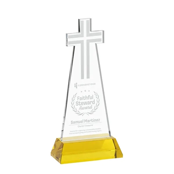 Crafted from premium optical crystal, this elegant Cross Award features a... from ASI 84592 St Regis Group / St Regis