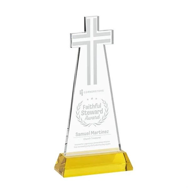 Crafted from premium optical crystal, this elegant Cross Award features a... from ASI 84592 St Regis Group / St Regis