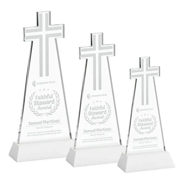 Crafted from premium optical crystal, this elegant Cross Award features a... from ASI 84592 St Regis Group / St Regis