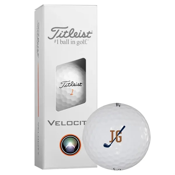 Titleist Velocity Golf Balls - 3 Pack... from ASI 66887 PCNA / Leeds