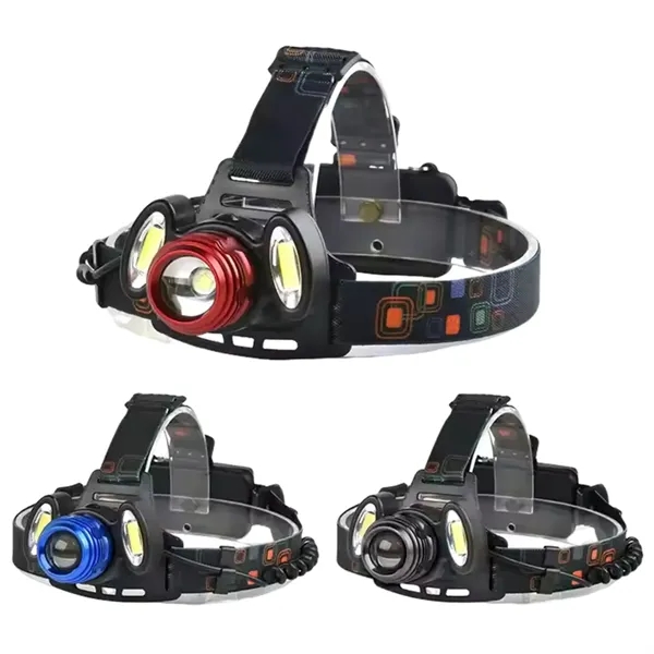 4 mode waterproof zoomable led headlamp plus laser engraving logo on... from ASI 37218 Athena Promo (tm)
