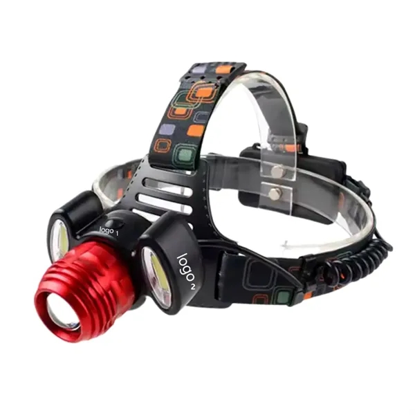4 mode waterproof zoomable led headlamp plus laser engraving logo on... from ASI 37218 Athena Promo (tm)