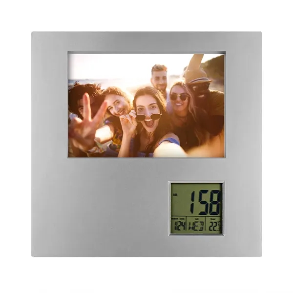 Dual position picture frame that holds a 4" x 6" photo... from ASI 68507 The Magnet Group / Innovations by Magnet™