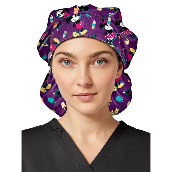 Cherokee - Tooniforms - Unisex Print Bouffant Scrub Hat... from ASI 86018 Scrub Authority