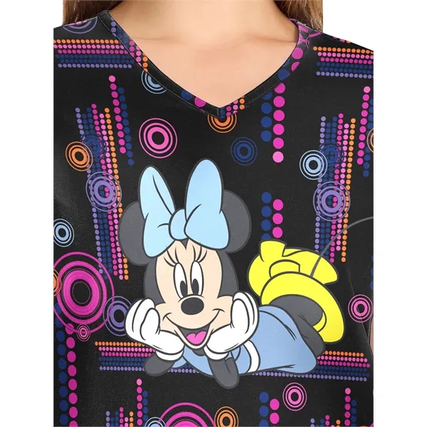 Cherokee Tooniforms V-Neck Print Top TF737... from ASI 86018 Scrub Authority