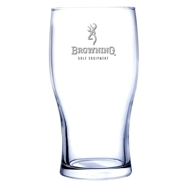 Pilsner glass, 20 oz. Gift box and paper wrap included.... from ASI 31518 ADNART / Ad-N-Art