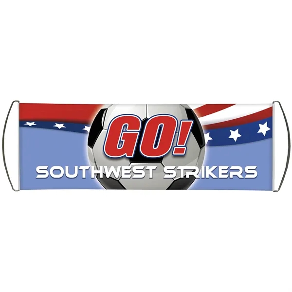 Single Sided Custom Scroll  Banners - 9.5" x 27.5" -... from ASI 80228 Quinn