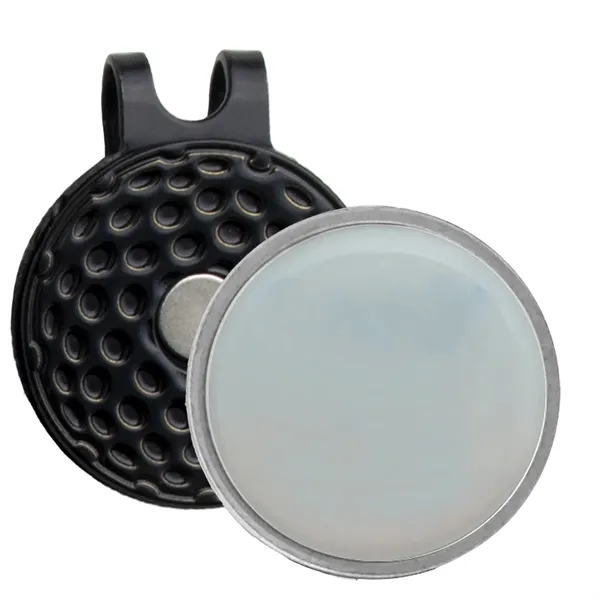 Magnetic hat clip with removable golf ball marker, keeps your logo... from ASI 38120 Ball Pro / Diversified Quality Kitchenware