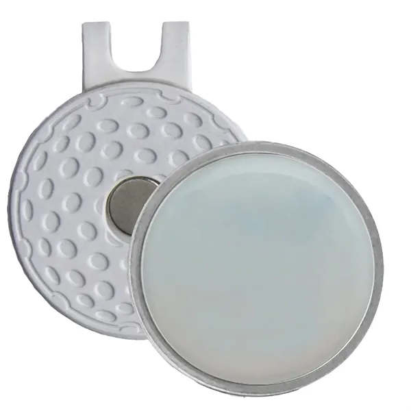 Magnetic hat clip with removable golf ball marker, keeps your logo... from ASI 38120 Ball Pro / Diversified Quality Kitchenware