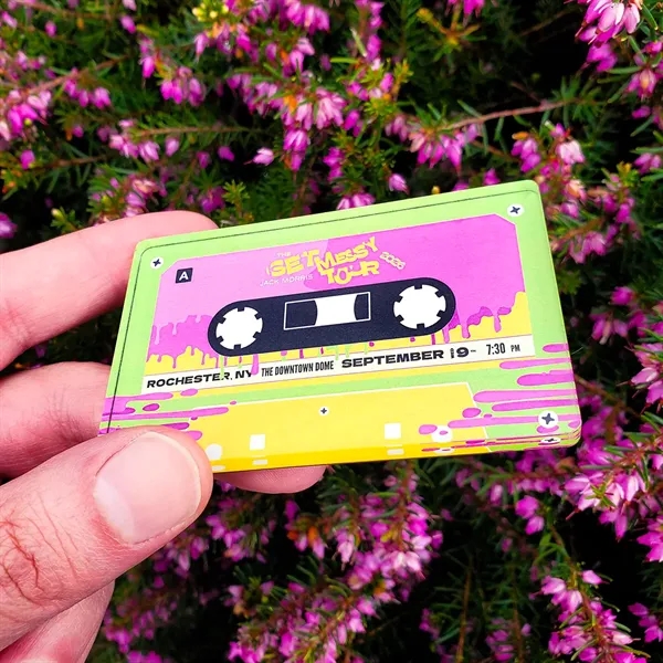 Replica Cassette Tape Acrylic Magnet... from ASI 72521 Morris Magnets / Laser Cuts