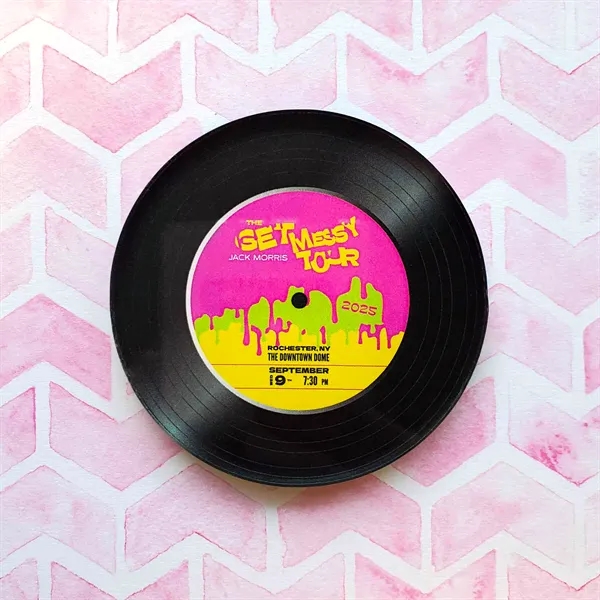 Replica Vinyl Record Acrylic Magnet... from ASI 72521 Morris Magnets / Laser Cuts