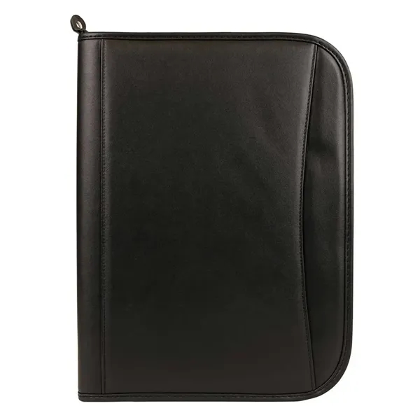 Zippered Leatherette Padfolio... from ASI 31517 Admart Products / Admart Line