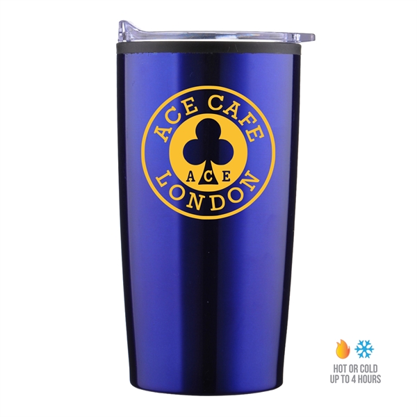 20 oz. economy stainless steel tumbler featuring a spill resistant slide... from ASI 90807 Tekweld