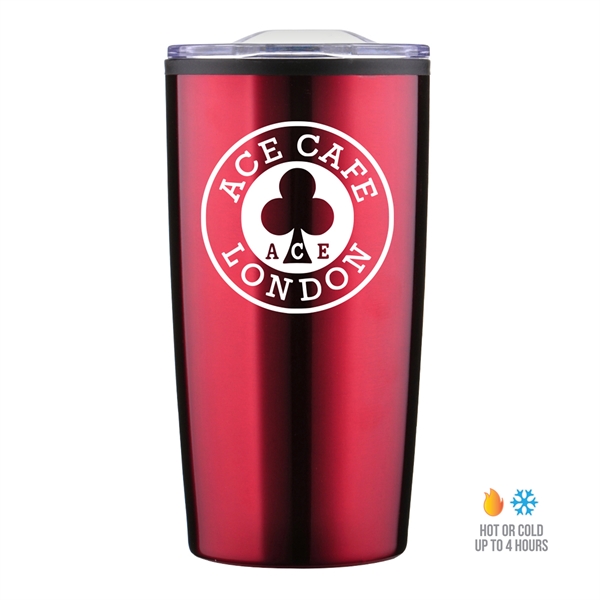 20 oz. economy stainless steel tumbler featuring a spill resistant slide... from ASI 90807 Tekweld