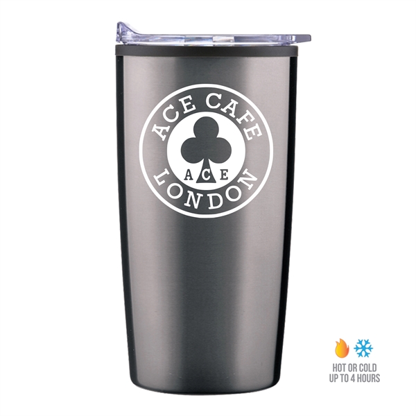 20 oz. economy stainless steel tumbler featuring a spill resistant slide... from ASI 90807 Tekweld
