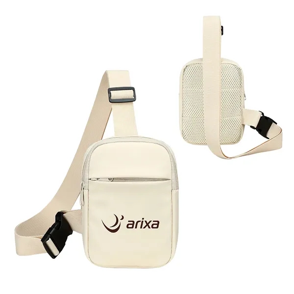 Leatherette Crossbody Bag... from ASI 36730 Ariel Premium Supply Inc