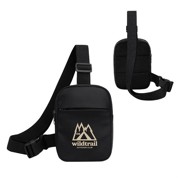 Leatherette Crossbody Bag... from ASI 36730 Ariel Premium Supply Inc