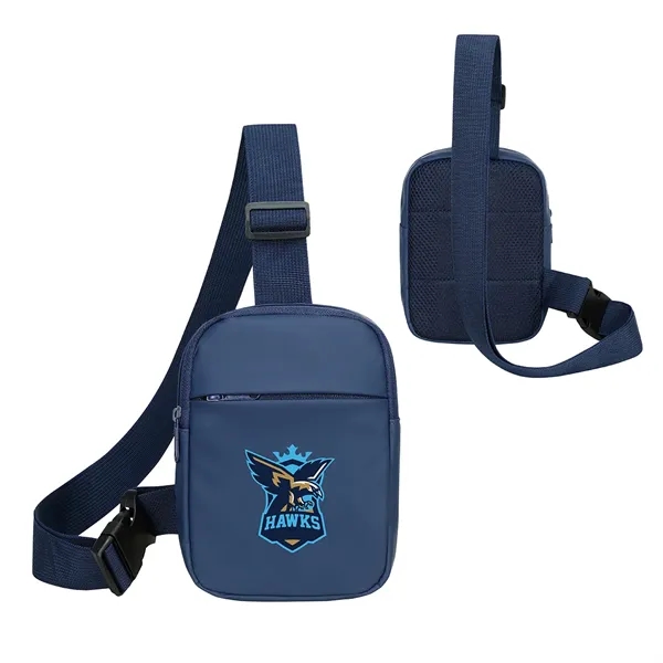 Leatherette Crossbody Bag... from ASI 36730 Ariel Premium Supply Inc