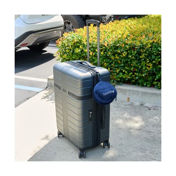 Journey Neck Pillow With Built-In Sleep Mask... from ASI 67866 Logomark/Valumark