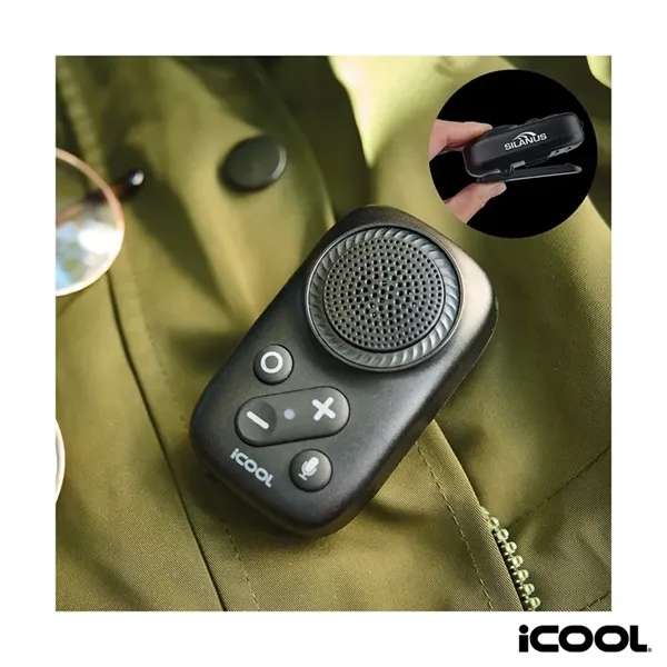 iCOOL® Ozzy IPX5 / 3W Wearable Wireless Speaker... from ASI 67866 Logomark/Valumark