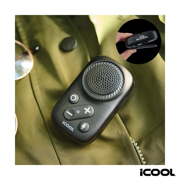 iCOOL® Ozzy IPX5 / 3W Wearable Wireless Speaker... from ASI 67866 Logomark/Valumark