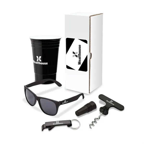 Festival 4-Piece Picnic Gift Set... from ASI 67866 Logomark/Valumark