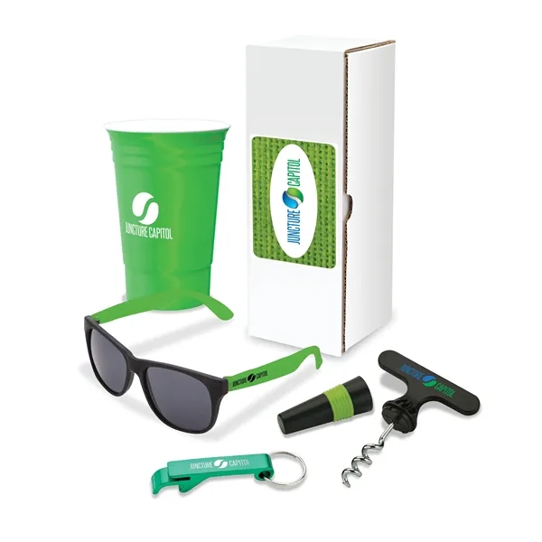 Festival 4-Piece Picnic Gift Set... from ASI 67866 Logomark/Valumark