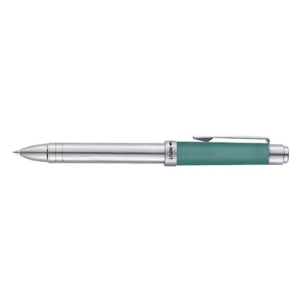 3-in-1 pen with twist-action mechanism, solid brass barrel, plastic cap, pencil... from ASI 67866 Logomark/Valumark
