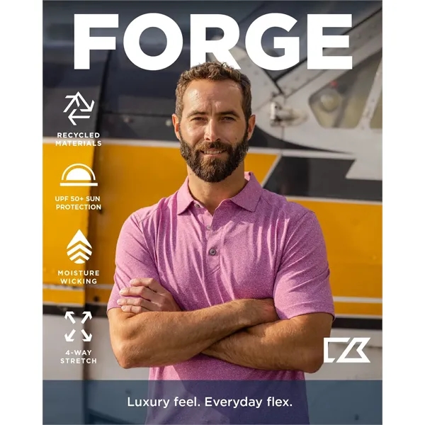 Cutter & Buck Forge Recycled Four-Way Stretch Mens Quarte...... from ASI 47965 Cutter & Buck