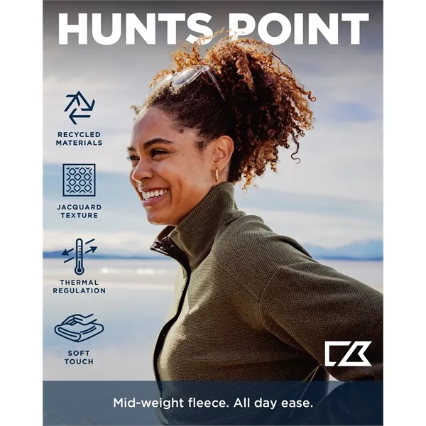 Cutter & Buck Hunts Point Epic Comfort Recycled Mens Flee...... from ASI 47965 Cutter & Buck