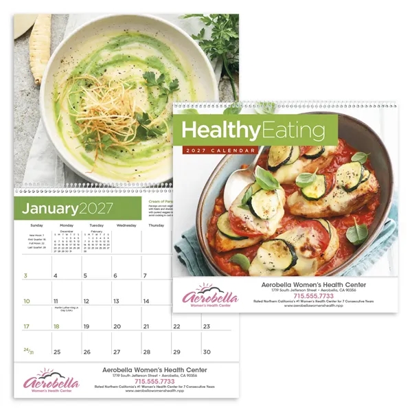 Healthy Eating... from ASI 40480 Koozie Group / Norwood Triumph Calendar