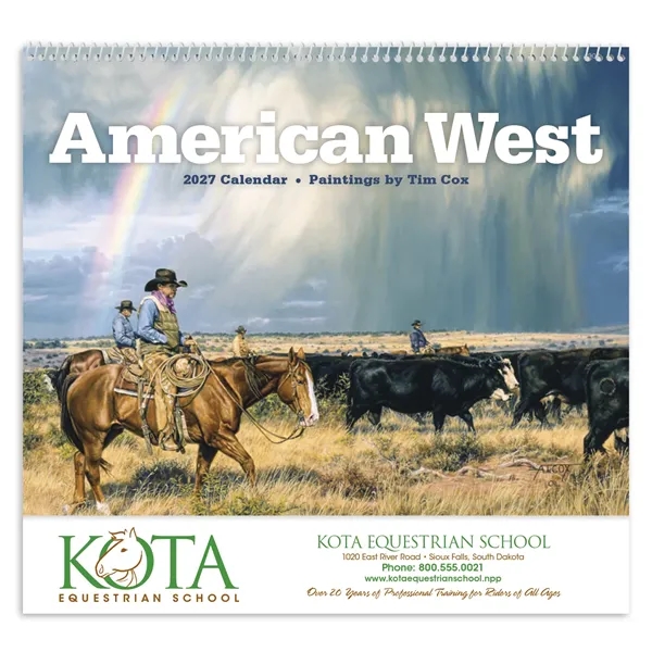American West by Tim Cox... from ASI 40480 Koozie Group / Norwood Triumph Calendar