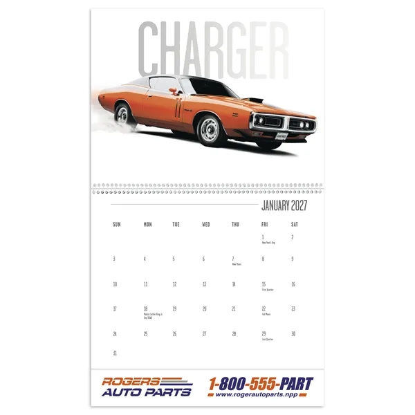 Classic Muscle Cars... from ASI 40480 Koozie Group / Norwood Triumph Calendar
