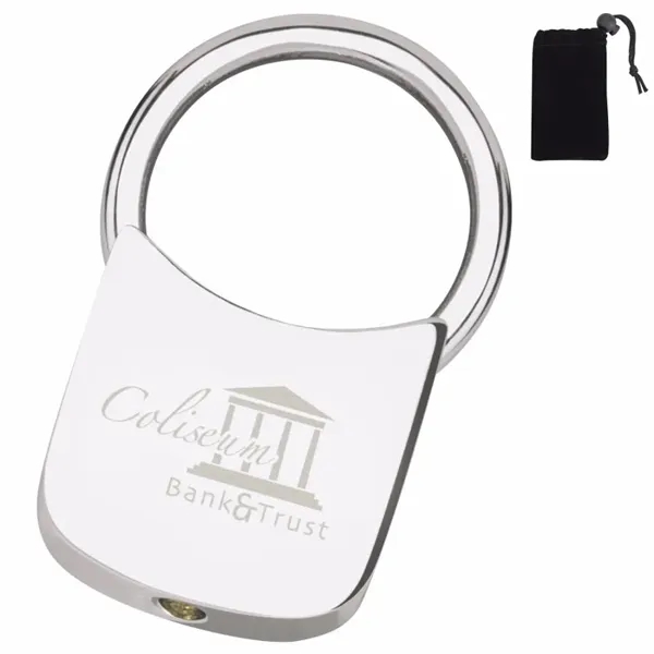 Silver Twist-Lock Keyholder... from ASI 40480 Koozie Group / Norwood