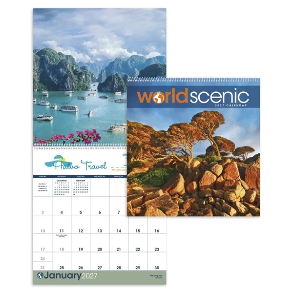 World Scenic... from ASI 40480 Koozie Group / Norwood Triumph Calendar