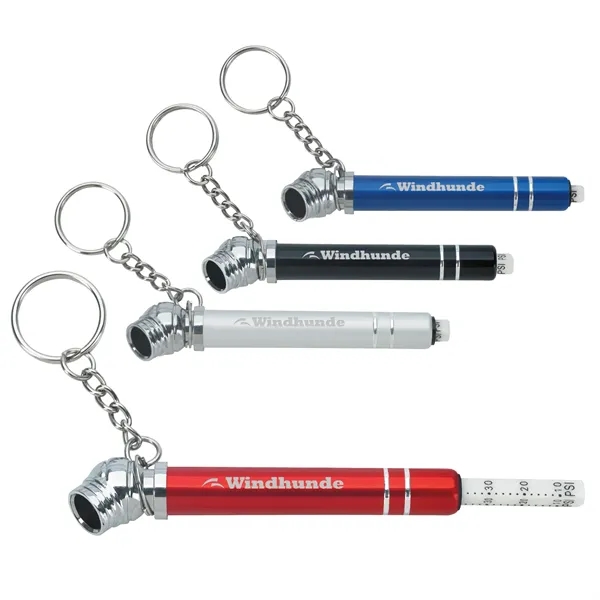 Mini Double Ring Tire Pressure Gauge... from ASI 40480 Koozie Group / Norwood
