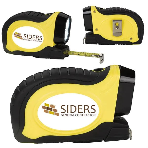 Tape Measure with LED Flashlight... from ASI 40480 Koozie Group / Norwood