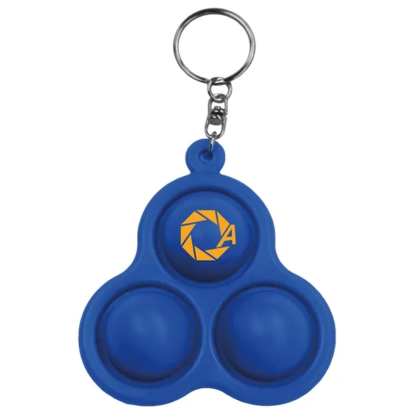 Pop 3 Bubbles Keychain... from ASI 40480 Koozie Group