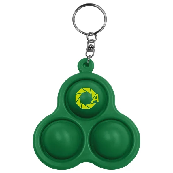 Pop 3 Bubbles Keychain... from ASI 40480 Koozie Group