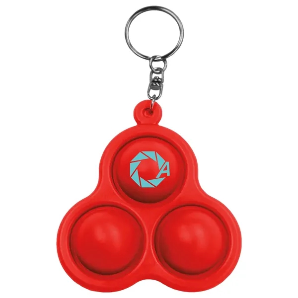Pop 3 Bubbles Keychain... from ASI 40480 Koozie Group