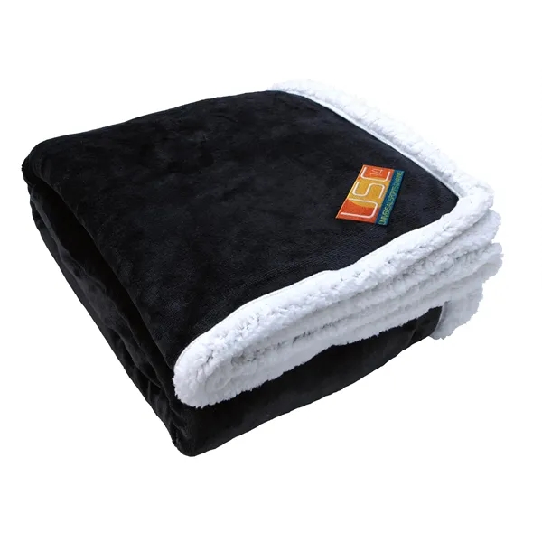 Oversize Sherpa Blanket... from ASI 40480 Koozie Group